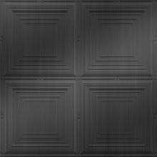 Sandcastle Ceiling Brushed Stainless