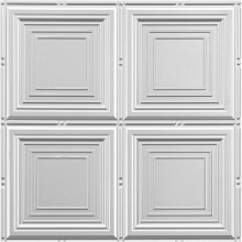 Sandcastle Ceiling White/Paintable