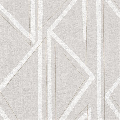 Sideways Geometric Triangles Nook