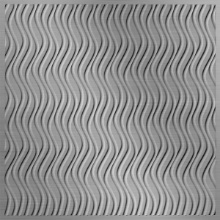 Sierra Vertical Dimension Wall Brushed Aluminum