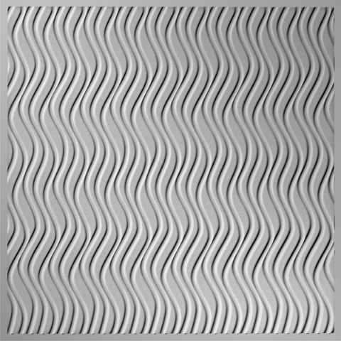 Sierra Vertical Dimension Wall Metallic Silver