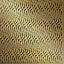 Sierra Vertical Dimension Wall Metallic Gold