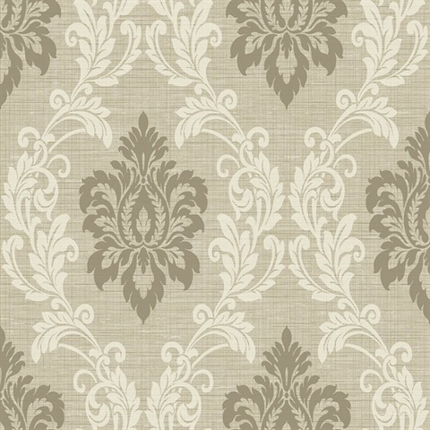 Silk Damask 54 Sand Storm