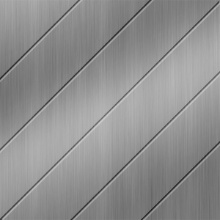 Slope Ceiling Brushed Stainless