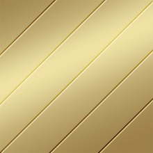 Slope Ceiling Metallic Gold