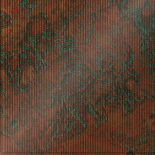 Small Curtain Call Ceiling Copper Patina