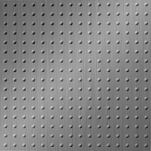 Small Rivet Ceiling Brushed Aluminum