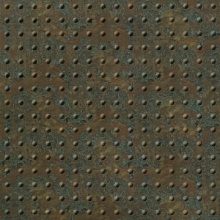 Small Rivet Dimension Wall Copper Patina
