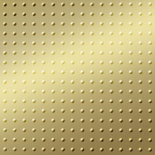 Small Rivet Dimension Wall Metallic Gold