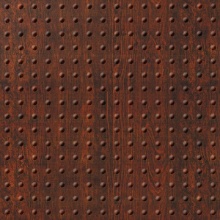 Small Rivet Dimension Wall Walnut