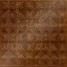 Small Teton Ceiling Aged Gold