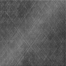 Small Teton Ceiling Etched Silver