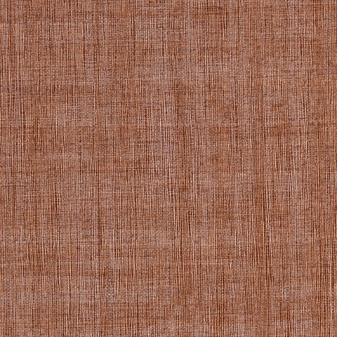 Orange/Terracotta Linen Commercial Wallpaper