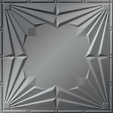 Spotlight Ceiling Metallic Silver