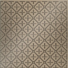 Square Button Ceiling Almond