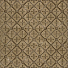 Square Button Ceiling Linen Ecru