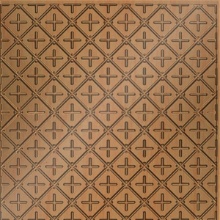 Square Button Ceiling Maple