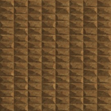 Square Dimension Wall Aged Gold