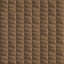 Square Dimension Wall Bronze