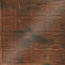 Starburst Ceiling Aged Copper