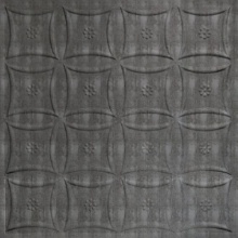 Starburst Ceiling Etched Silver
