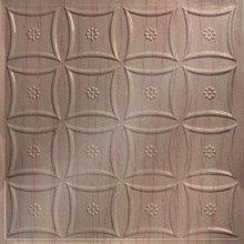 Starburst Ceiling Light Oak