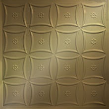 Starburst Ceiling Metallic Gold