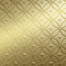 Stellar Dimension Wall Metallic Gold