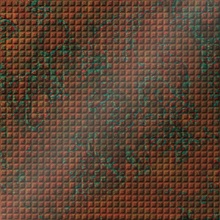 Stitch Ceiling Copper Patina