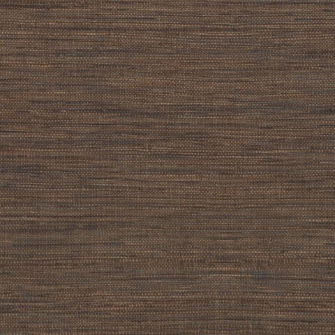 Tapis Brown Faux Grasscloth