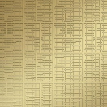 Techno Dimension Wall Metallic Gold