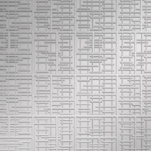 Techno Dimension Wall Metallic Silver