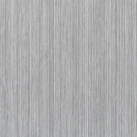 Tendril Greige Vertical Stria Commercial Wallpaper