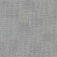 Thelonious Dark Grey Checked Large Plaid Linen Wallcovering