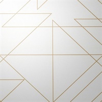 To The Point Gold Geometric