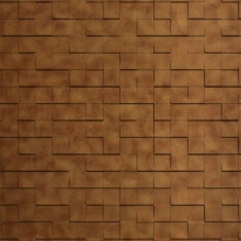 Too Hip to Be Square Dimension Wall Antique Bronze