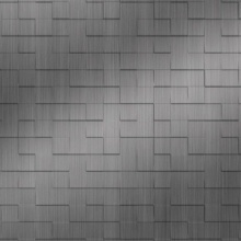 Too Hip to Be Square Dimension Wall Brushed Stainless