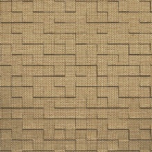 Too Hip to Be Square Dimension Wall Linen Ecru