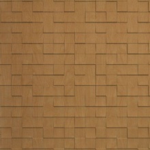 Too Hip to Be Square Dimension Wall Maple