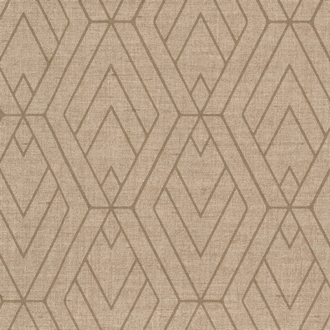 Trielle Geometric Diamond Khaki Princess