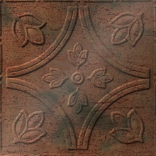 Tulip Fields Ceiling Aged Copper