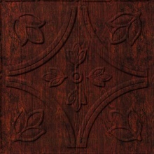 Tulip Fields Ceiling Burgundy Grain