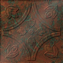 Tulip Fields Ceiling Copper Patina