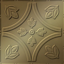 Tulip Fields Ceiling Metallic Gold