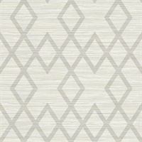 Vana Light Grey Woven Diamond