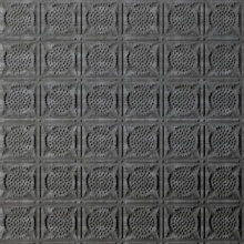 Vaulted Ceiling Etched Silver