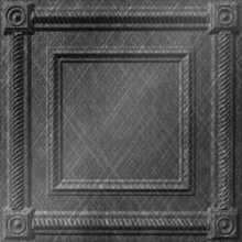 Washington Ceiling Etched Silver