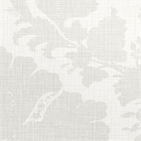 Watercolor Damask Ivory Pearl