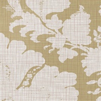 Watercolor Damask Royal Linen