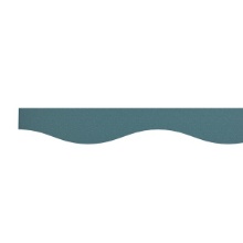 Weatherboard Wave Solid Color Teal
